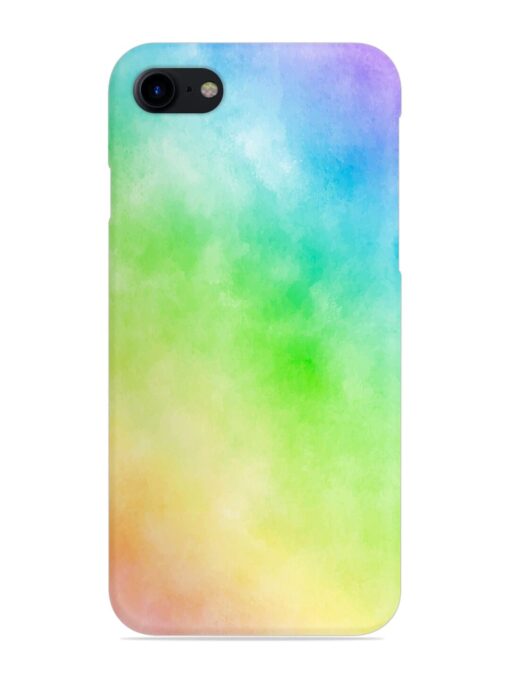 Watercolor Mixture Snap Case for Apple Iphone 8 Zapvi