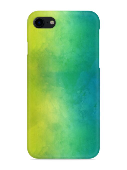 Yellow Green Gradient Snap Case for Apple Iphone 8 Zapvi