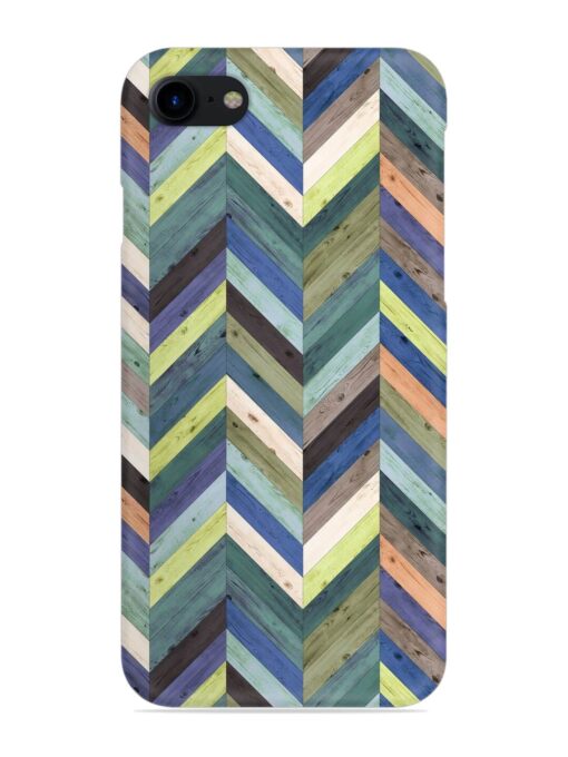 Chevron Random Color Snap Case for Apple Iphone 8 Zapvi