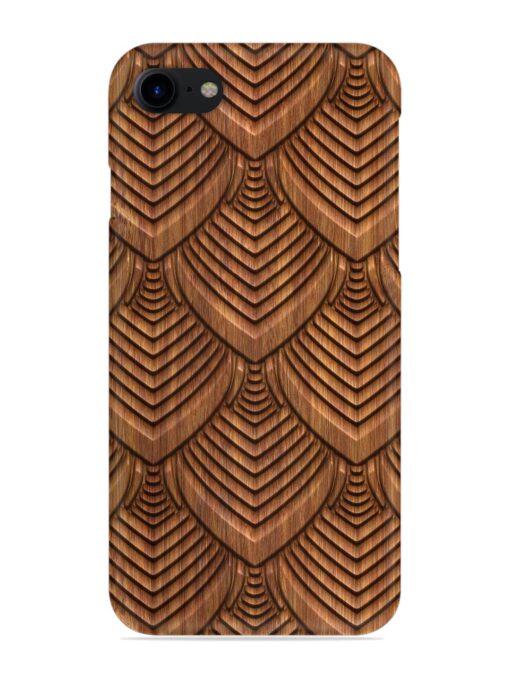 Carved Pattern On Snap Case for Apple Iphone 8 Zapvi