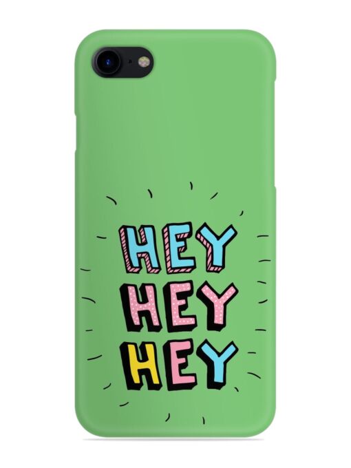 Hey Vector Cartoon Snap Case for Apple Iphone 8 Zapvi