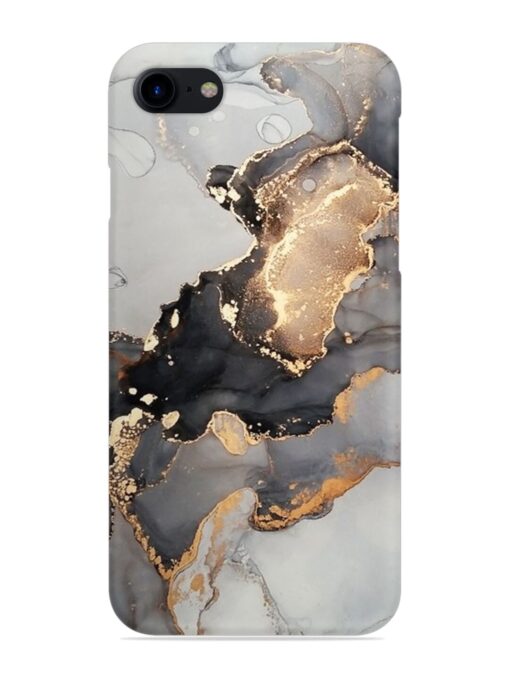 Luxury Abstract Fluid Snap Case for Apple Iphone 8 Zapvi