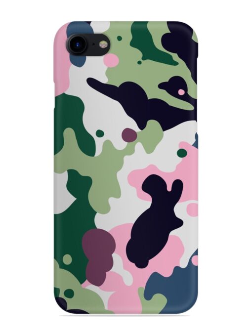 Seamless Funky Camouflage Snap Case for Apple Iphone 8 Zapvi