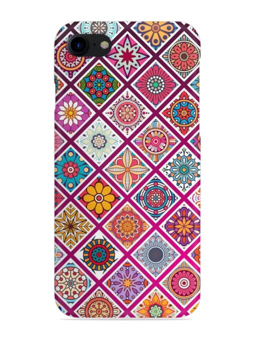 Seamless Tile Pattern Snap Case for Apple Iphone 8 Zapvi