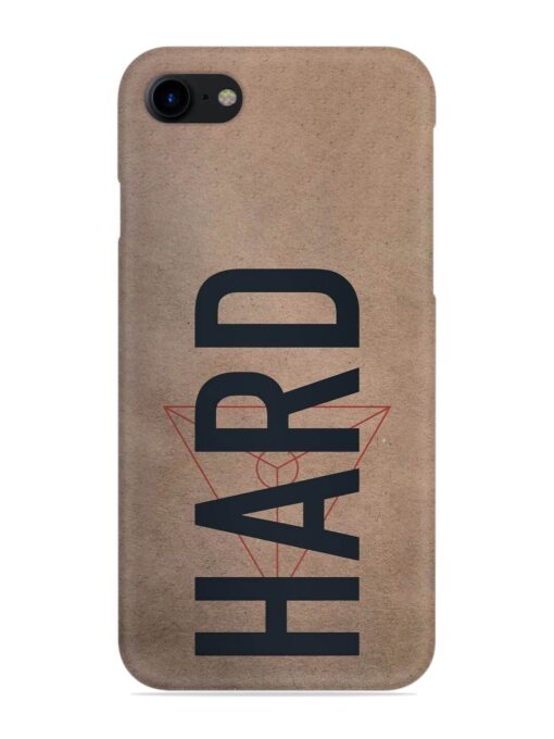 Hard Typo Snap Case for Apple Iphone 8 Zapvi