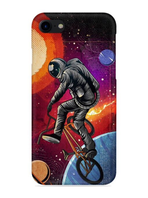 Super Eclipse Bmx Bike Snap Case for Apple Iphone 8 Zapvi