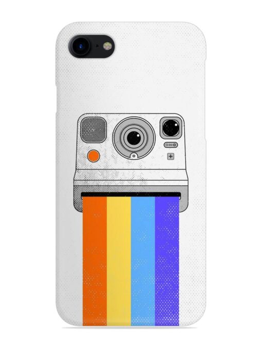 Retro Camera Art Snap Case for Apple Iphone 8 Zapvi