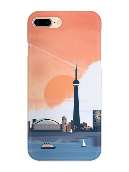 Toronto Canada Snap Case for Apple Iphone 8 Plus Zapvi