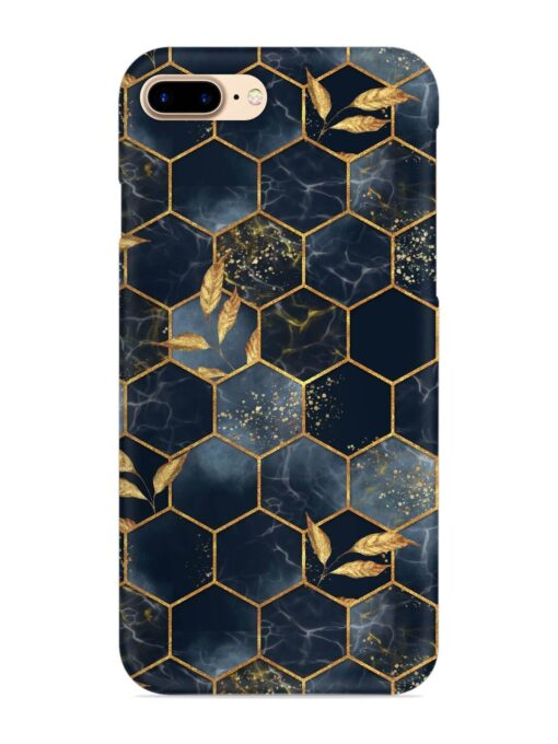 Marble Hexagon Seamless Snap Case for Apple Iphone 8 Plus Zapvi