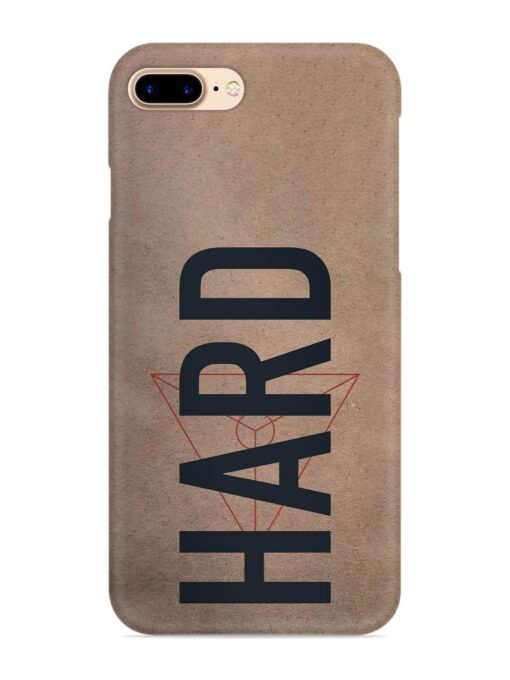 Hard Typo Snap Case for Apple Iphone 8 Plus Zapvi