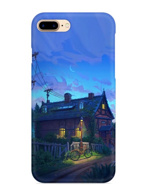 Beautiful Village House Snap Case for Apple Iphone 8 Plus Zapvi