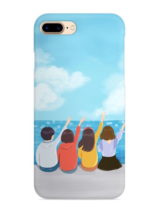 Happy Kids Snap Case for Apple Iphone 8 Plus Zapvi