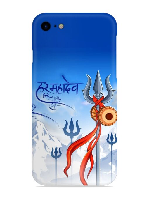 Har Har Mahadev Trishul Snap Case for Apple Iphone Se (2020) Zapvi