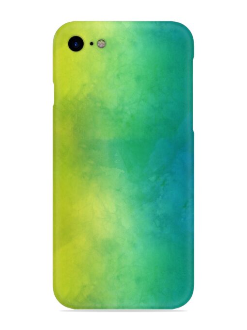 Yellow Green Gradient Snap Case for Apple Iphone Se (2020) Zapvi