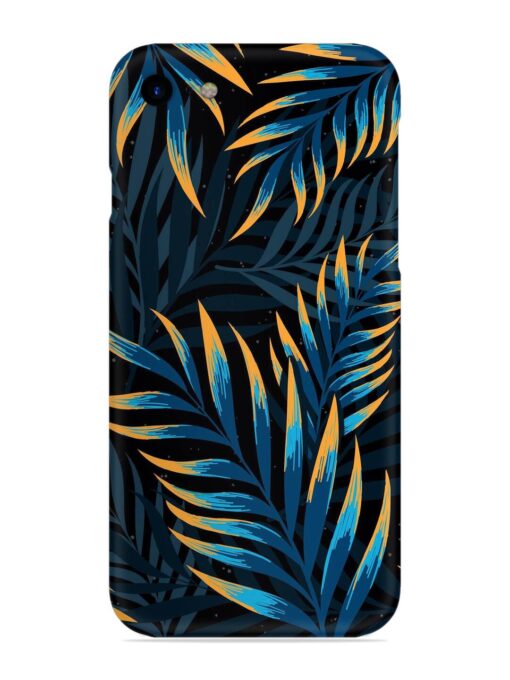 Abstract Leaf Art Snap Case for Apple Iphone Se (2020) Zapvi