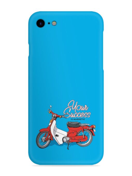 Motorcycles Image Vector Snap Case for Apple Iphone Se (2020) Zapvi