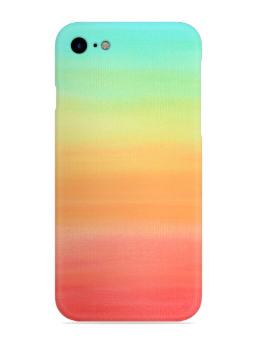 Background Sky Watercolor Snap Case for Apple Iphone Se (2020) Zapvi