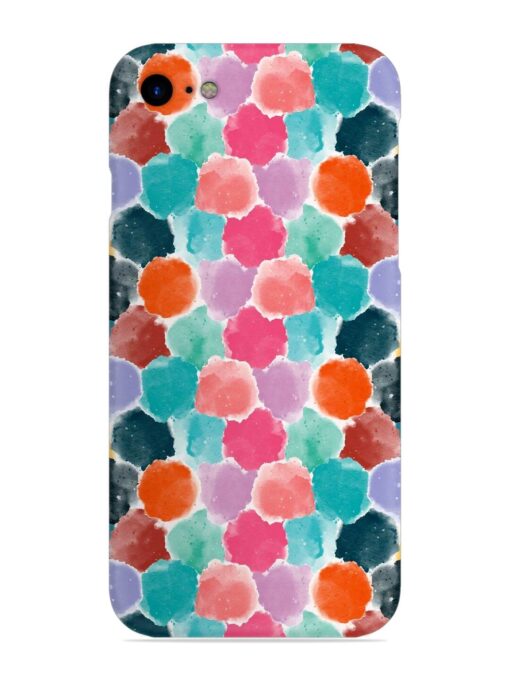 Colorful Seamless Pattern Snap Case for Apple Iphone Se (2020) Zapvi