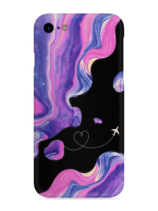 Glitter Art Snap Case for Apple Iphone Se (2020) Zapvi