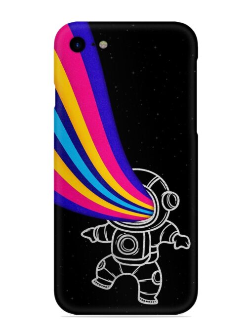 Astronaut Snap Case for Apple Iphone Se (2020) Zapvi