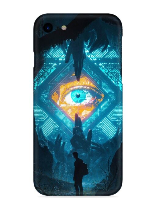 Arcane Eye Snap Case for Apple Iphone Se (2020) Zapvi