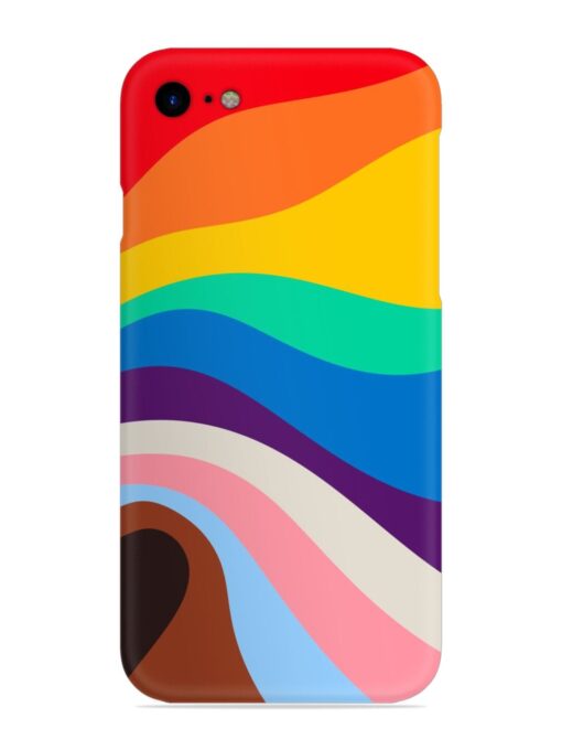 Minimal Pride Art Snap Case for Apple Iphone Se (2020) Zapvi