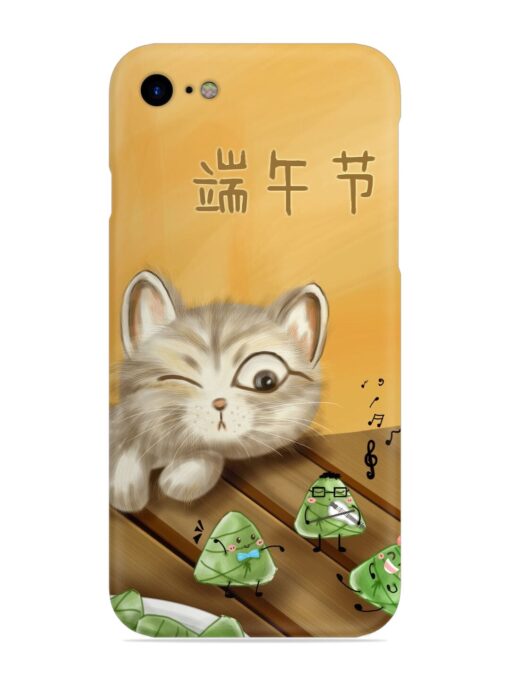 Cat Scorpion Dancing Snap Case for Apple Iphone Se (2020) Zapvi