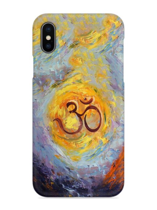 Om Quadro Snap Case for Apple Iphone X Zapvi