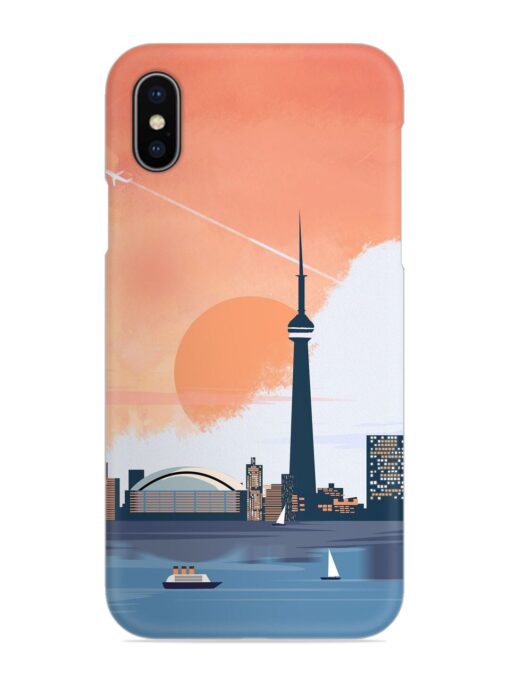 Toronto Canada Snap Case for Apple Iphone X Zapvi