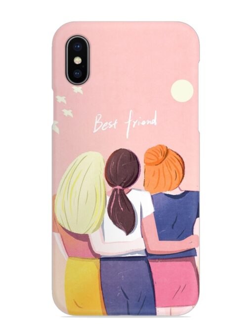 Friendship Day Snap Case for Apple Iphone X Zapvi