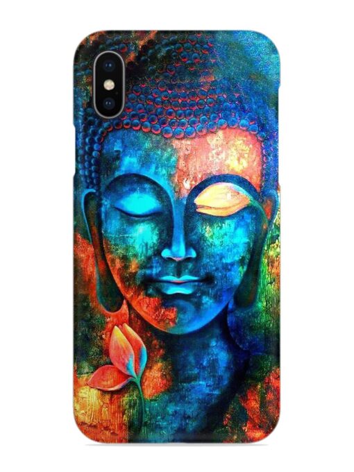 Buddha Painting Snap Case for Apple Iphone X Zapvi