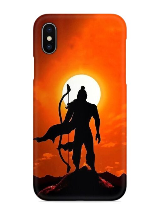 Shree Ram Snap Case for Apple Iphone X Zapvi