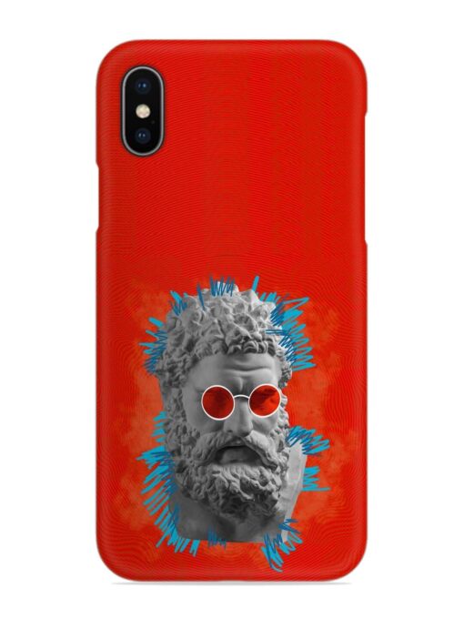 Contemporary Art Concept Snap Case for Apple Iphone X Zapvi