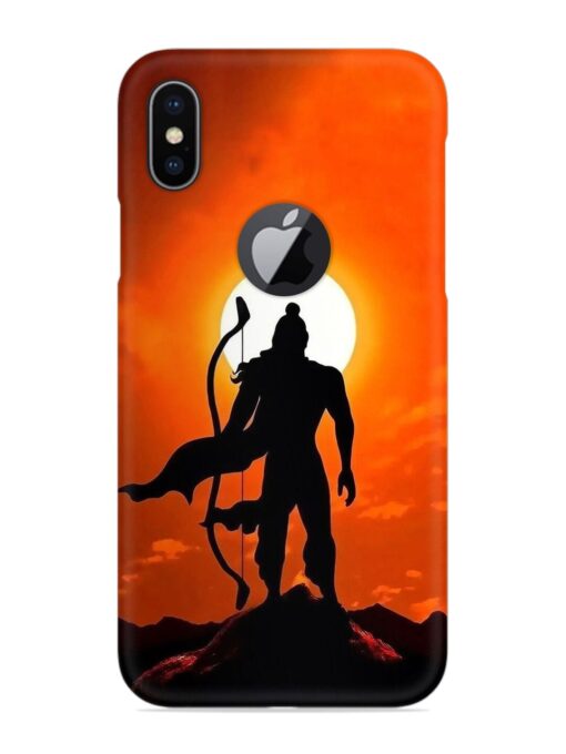 Shree Ram Snap Case for Apple Iphone X (Logo Cut) Zapvi