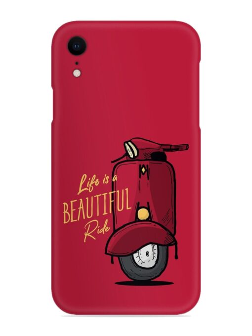 Life Is Beautiful Rides Snap Case for Apple Iphone Xr Zapvi