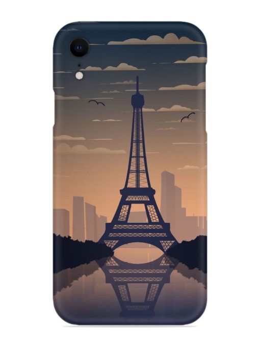 France Paris Eiffel Tower Gradient Snap Case for Apple Iphone Xr Zapvi