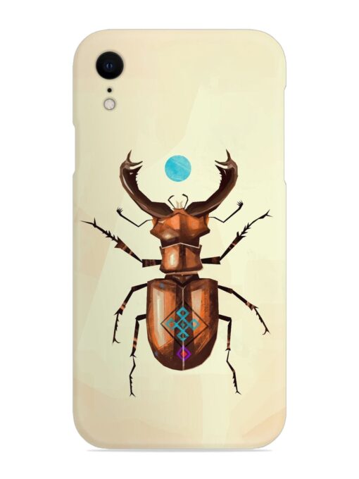 Stag Beetle Vector Snap Case for Apple Iphone Xr Zapvi