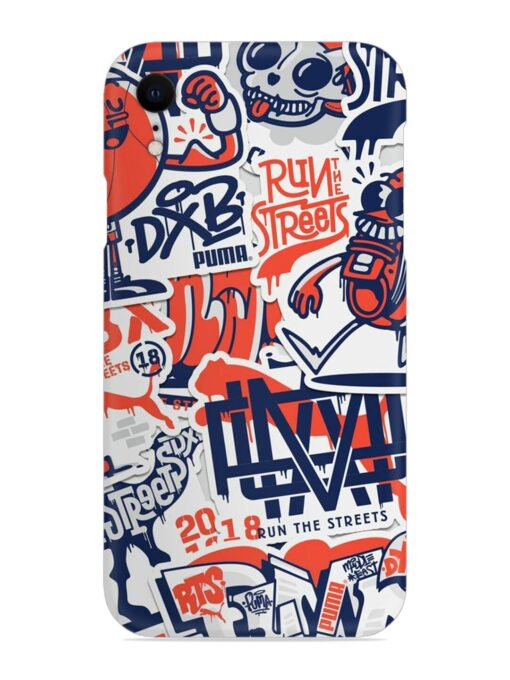 Run The Street Snap Case for Apple Iphone Xr Zapvi