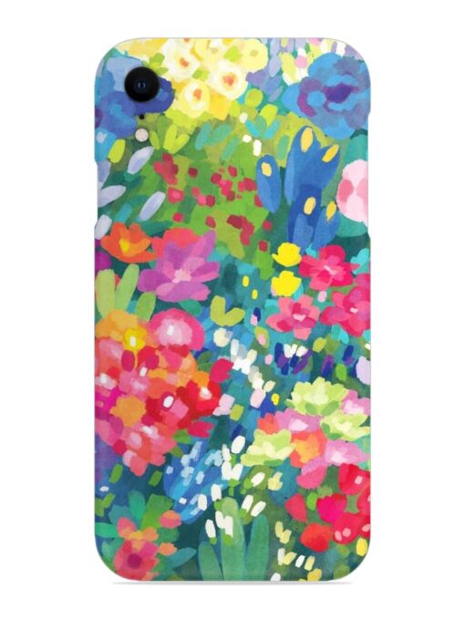 Watercolor Flower Art Snap Case for Apple Iphone Xr Zapvi