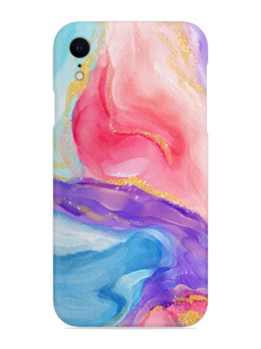 Watercolor Gradient Snap Case for Apple Iphone Xr Zapvi