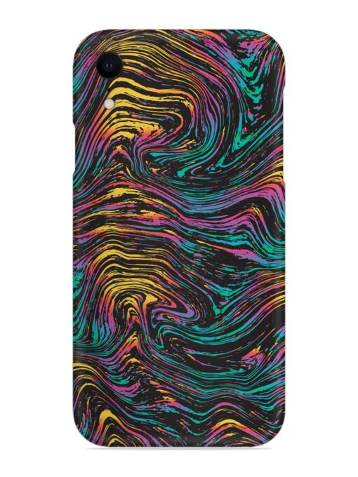 Abstract Liquid Colors Snap Case for Apple Iphone Xr Zapvi