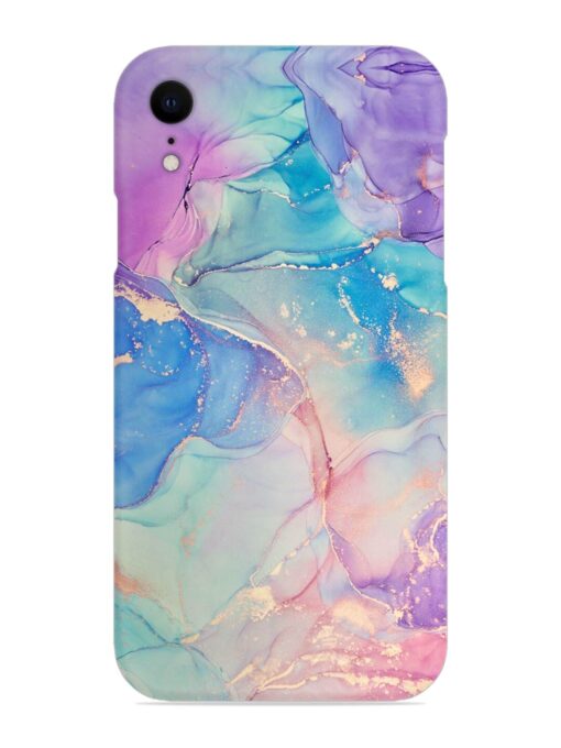 Alcohol Ink Colors Snap Case for Apple Iphone Xr Zapvi