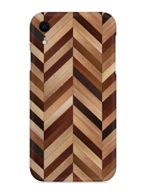 Seamless Wood Parquet Snap Case for Apple Iphone Xr Zapvi