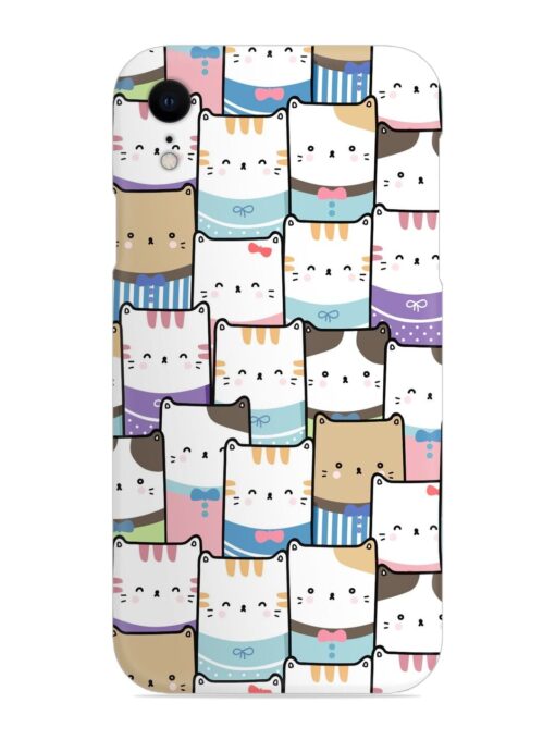 Cute Adorable Cat Snap Case for Apple Iphone Xr Zapvi