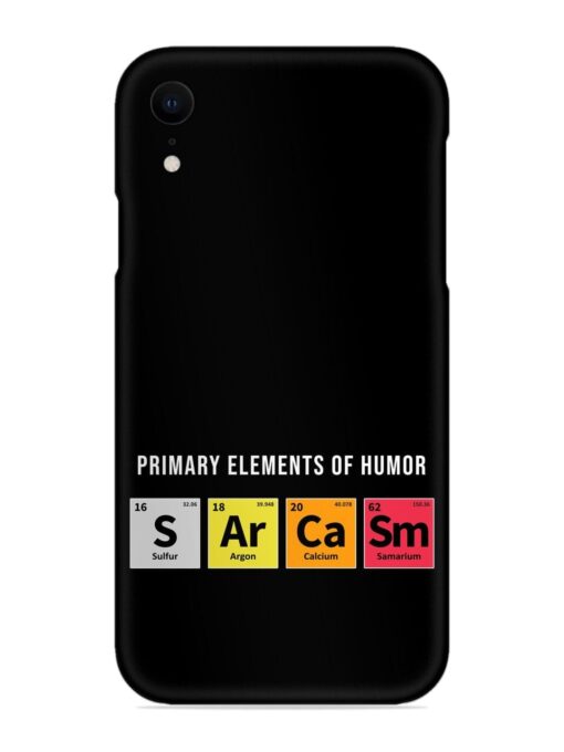 Primary Elements Humor Snap Case for Apple Iphone Xr Zapvi