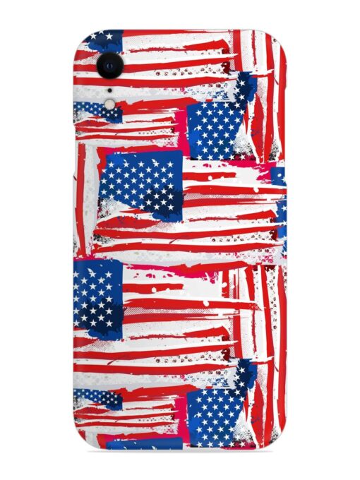 Usa Flag Seamless Snap Case for Apple Iphone Xr Zapvi