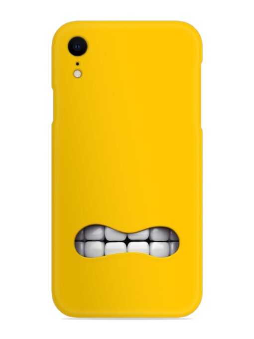 Mouth Character On Snap Case for Apple Iphone Xr Zapvi