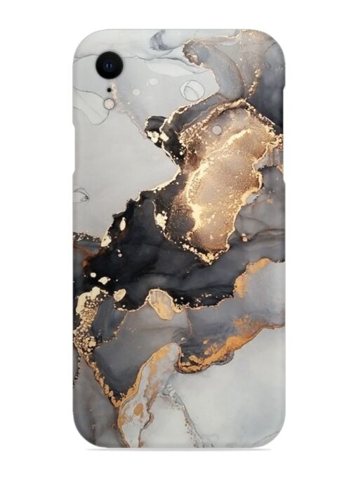 Luxury Abstract Fluid Snap Case for Apple Iphone Xr Zapvi