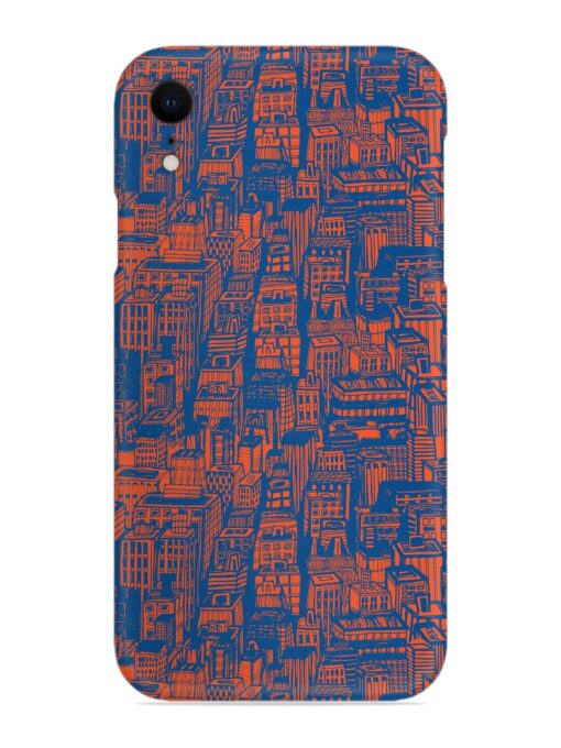 Hand Drawn Seamless Snap Case for Apple Iphone Xr Zapvi