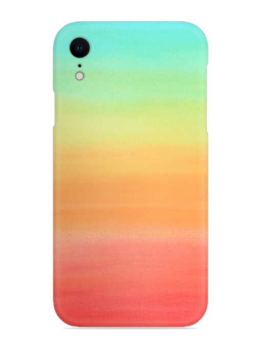 Background Sky Watercolor Snap Case for Apple Iphone Xr Zapvi